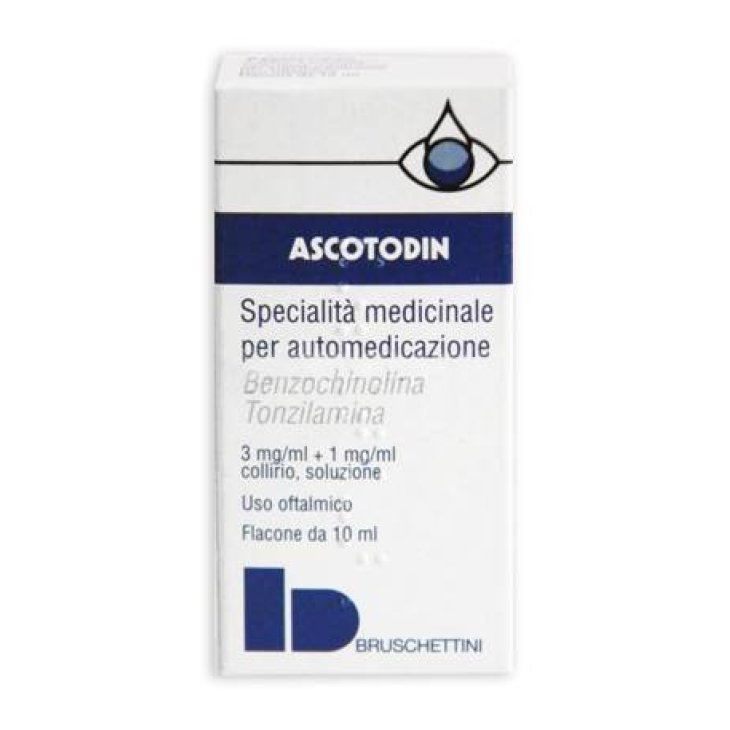 ASCOTODIN*collirio 3 mg/ml + 1 mg/ml 10 ml
