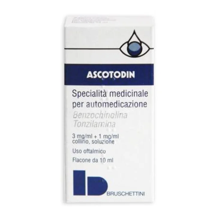 ASCOTODIN*collirio 3 mg/ml + 1 mg/ml 10 ml