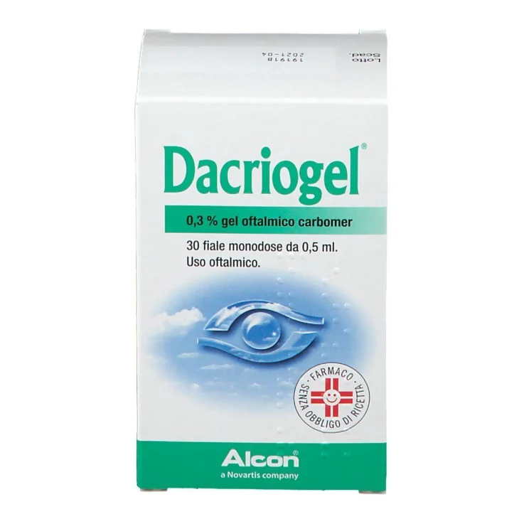 Dacriogel 0,3% Gel Oftalmico 30 Fiale 0,5 ml