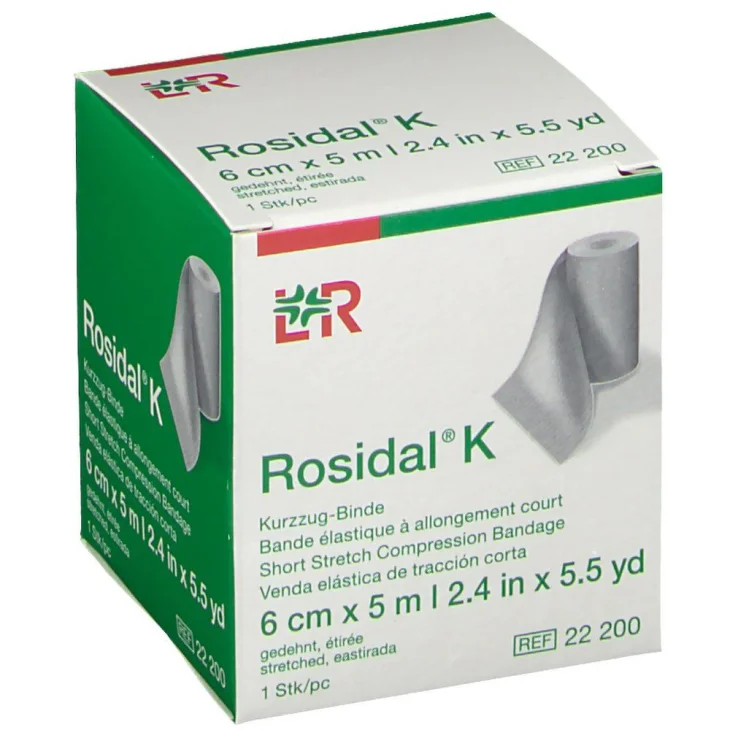 Rosital K Benda Elastica Compressione Forte 6X500 cm