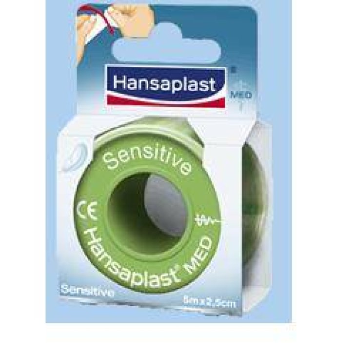 Hansaplast Cerotto su Rocchetto Sensitive 5 m X 2,50 cm 1 pezzo