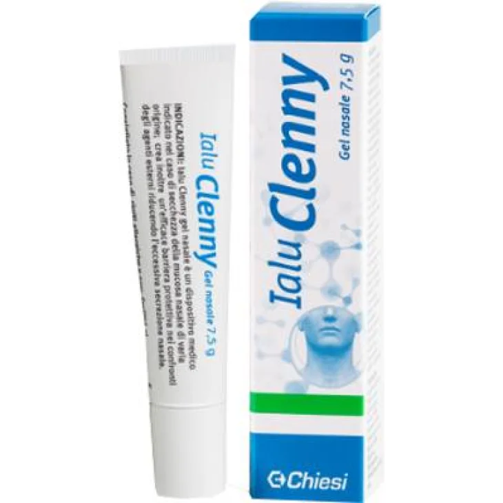 Ialu Clenny Gel Nasale soluzione isotonica gelificara con Acido Ialuronico e Sale Sodico 7,5 g