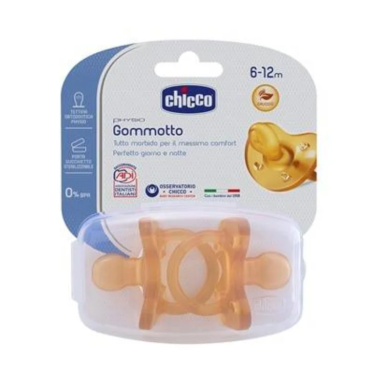 CHICCO GOMMOTTO IN CAUCCIU' 6-16 MESI 2 PEZZI