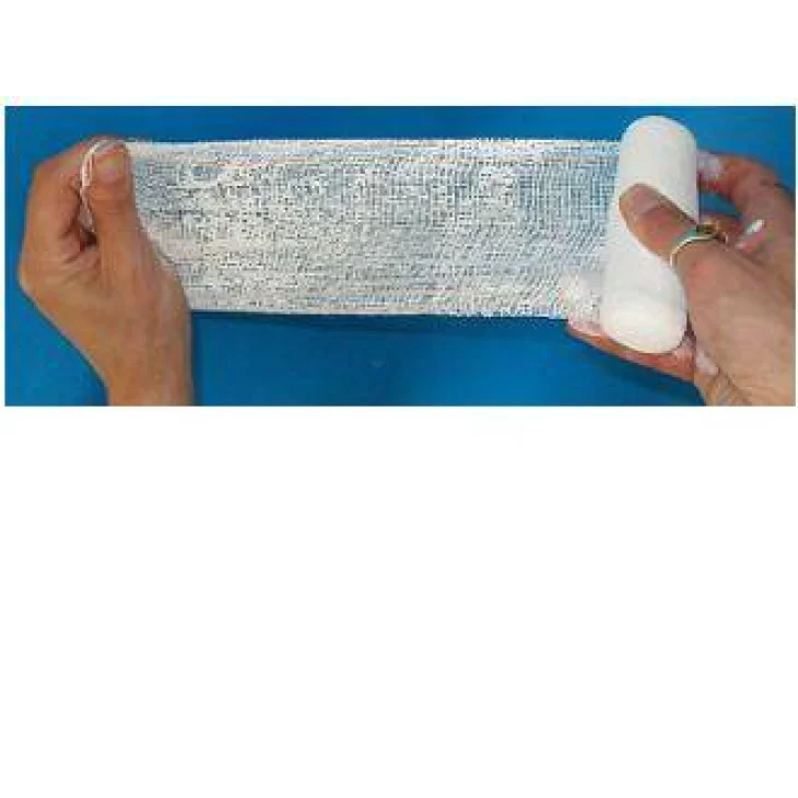 Farmacare Benda Medicata elastica con Ossido di Zinco cm10x5m 1 Pezzo