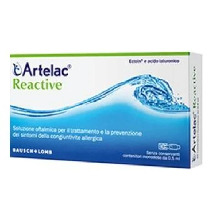 Bausch Lomb Reactive Soluzione oftalmica monodose 20 Unità da 0,5 ml