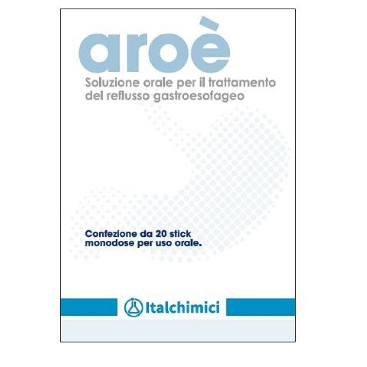 Aroè Integratore per il Reflusso Gastroesofageo 20 stick