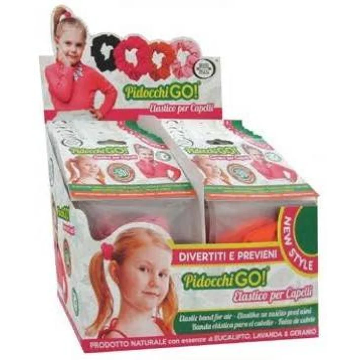 PidocchiGo! Elastico per Capelli Previene e Protegge dai Pidocchi