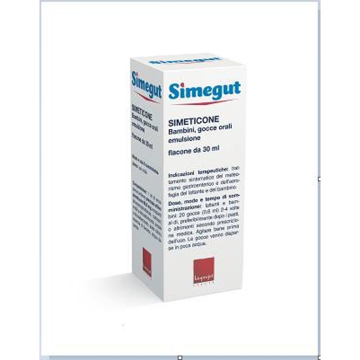 Simegut Gocce Simeticone Contro il Meteorismo 30 ml