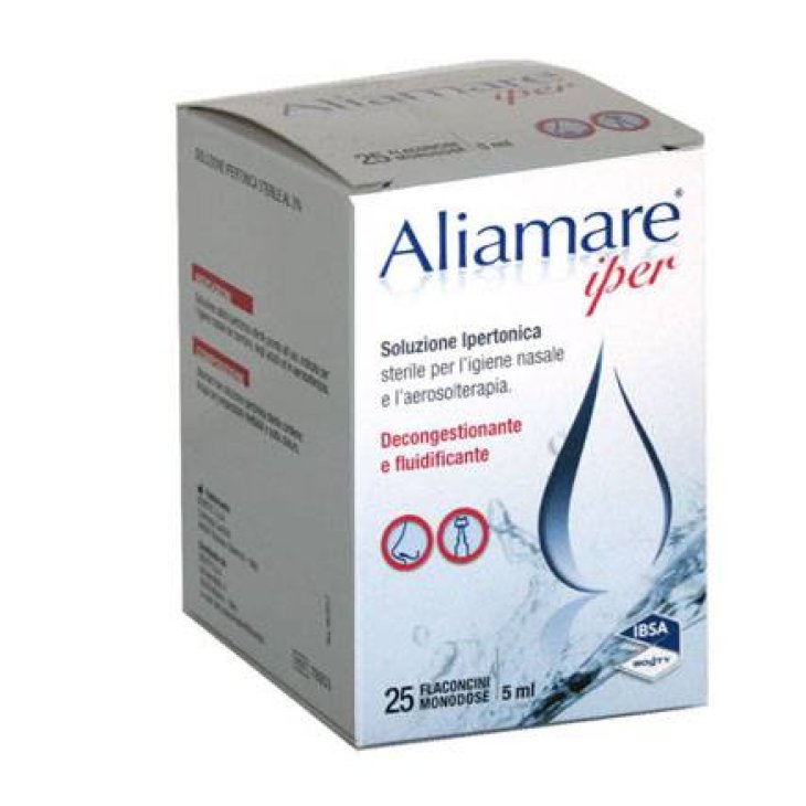 ALIAMARE 25 FLACONCINI IPERTONICI DA 5 ML