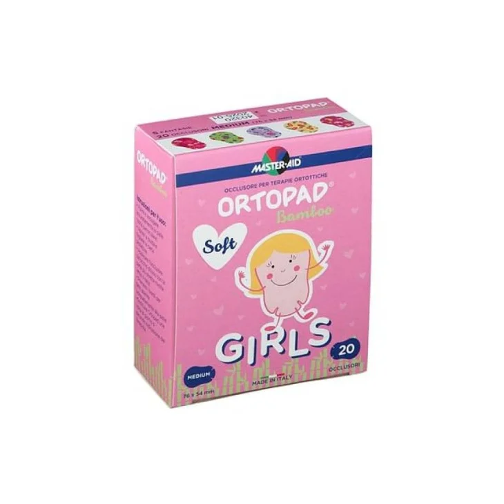 Master Aid Ortopad Soft Girls Regular Cerotto Oculare 20 Pezzi