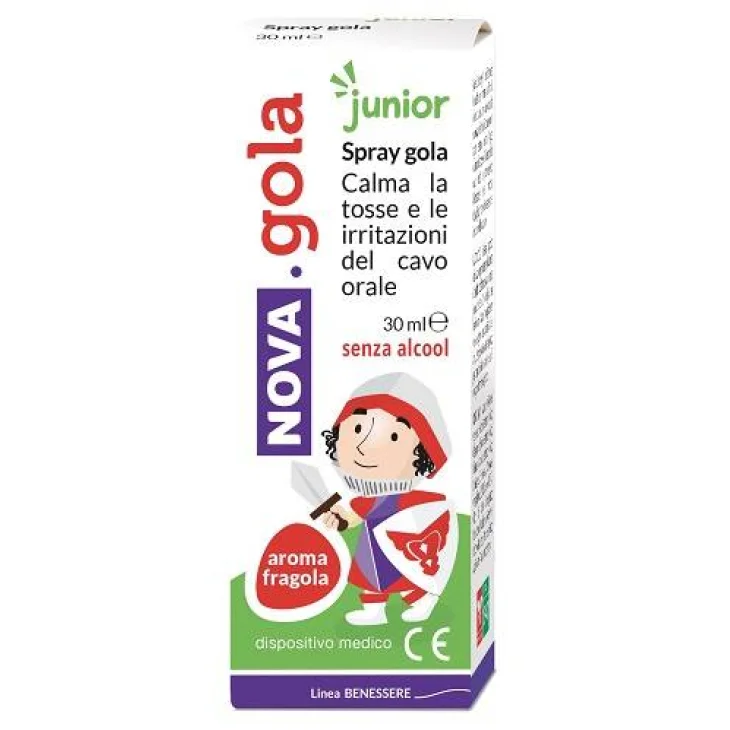 Nova Gola Spray Junior Gusto Fragola 30 ml