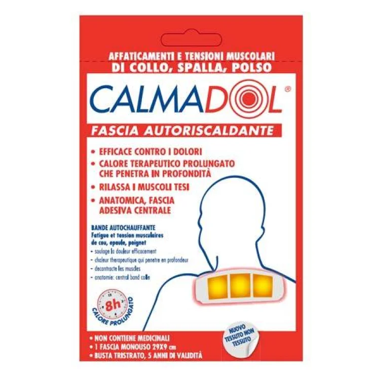 Calmadol Fascia Riscaldante per Dolori Muscolari Bipack 2 pezzi Calmadol Fascia Riscaldante per Dolori Muscolari Bipack 2 pezzi