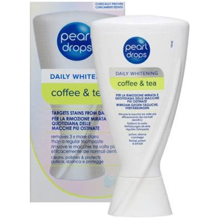 Pearl Drops Coffe&Tea Dentifricio Sbiancante 50 ml