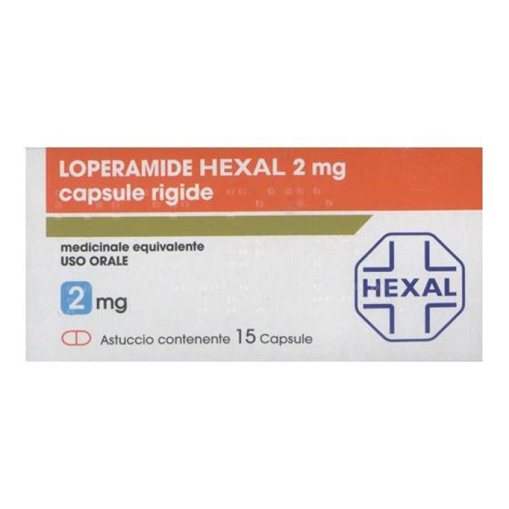 Sandoz Loperamide Hexal 2 mg 15 capsule
