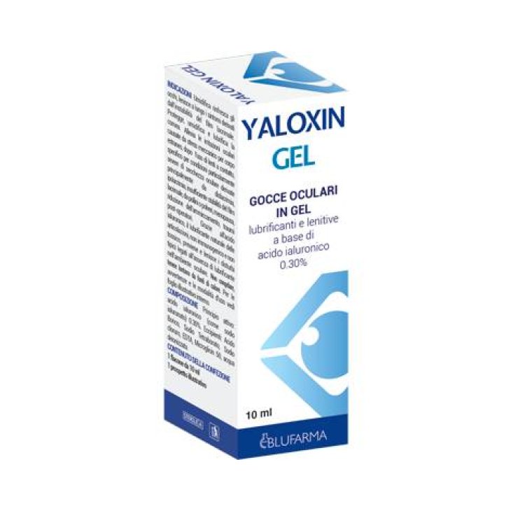 Blufarma Yaloxin Gel Gocce Oculari Lubrificanti 10 ml