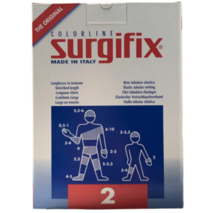 Surgifix Rete Elastica Per Trattenere le Medicazioni 2 x 25 m