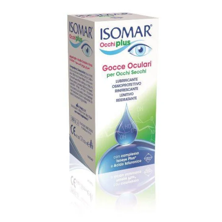 Isomar Occhi Plus Gocce Oculari all'Acido Ialuronico 0,25% 10 ml