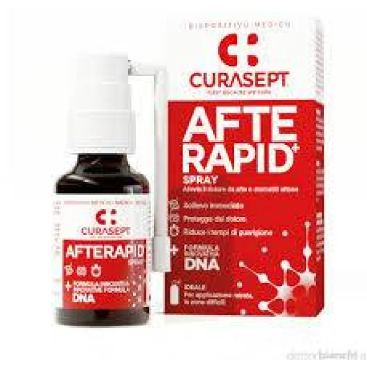 Curasept Spray Afte Rapid DNA Trattamento contro le afte 15 ml
