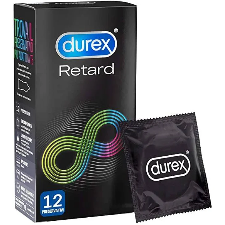 Durex Retard Preservativi Ritardanti 12 pezzi