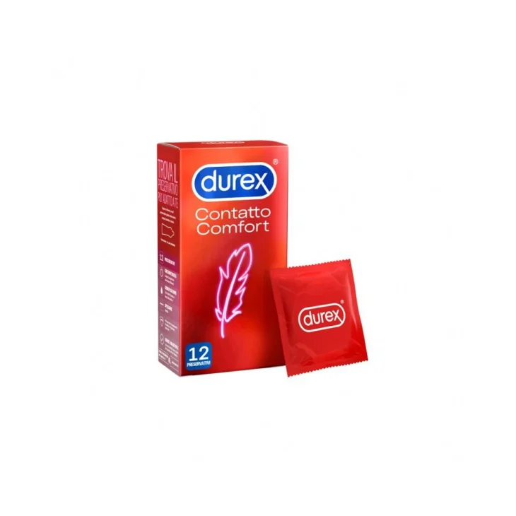 Durex Contatto Comfort Preservativi 12 pezzi