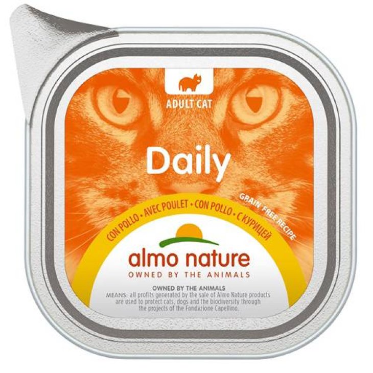 Almo Nature Daily Menu Cats Alimento umido per gatti con pollo 100 g