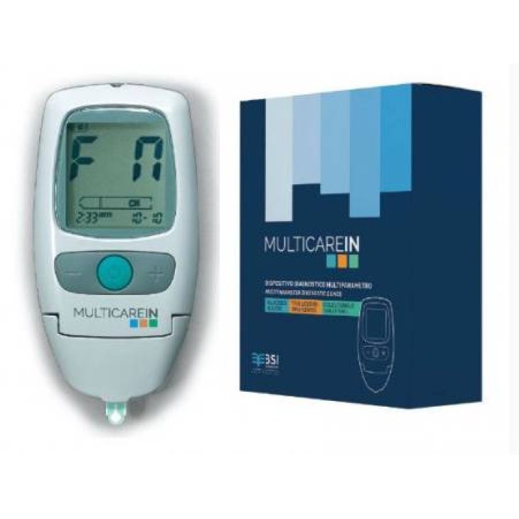 Multicare In Misuratore di Glicemia, Colesterolo, Trigliceridi