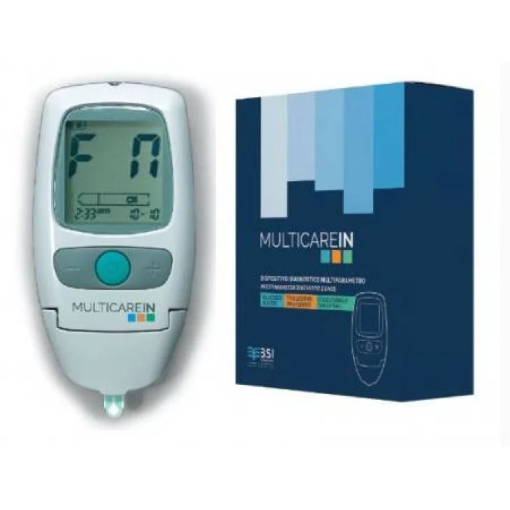 Multicare In Misuratore di Glicemia, Colesterolo, Trigliceridi