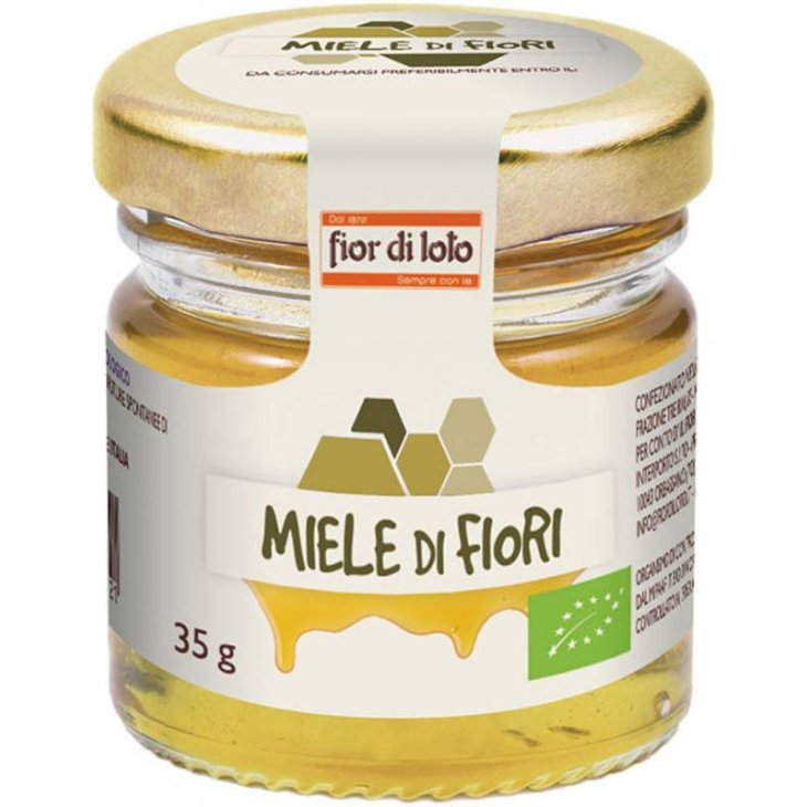 Fior di Loto Mini Miele di Fiori Alpini del Piemonte BIO 35 g