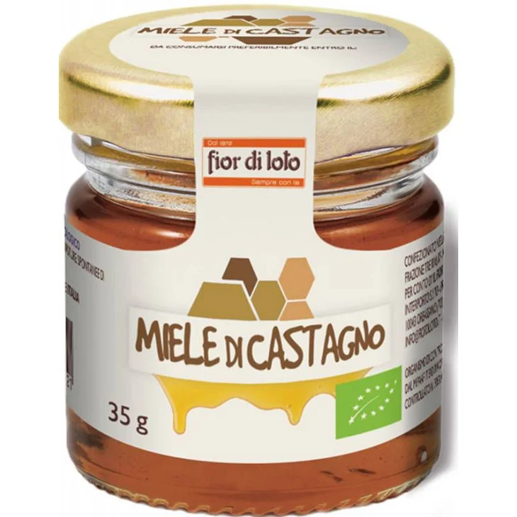 Fior di Loto Mini Miele di Castagno Bio 35 g