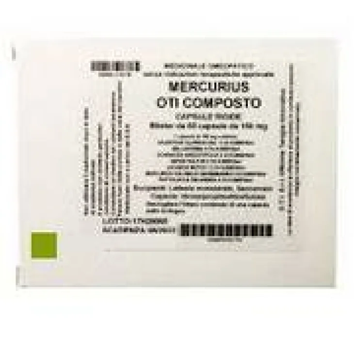Oti Mercurius Composto 60 Capsule