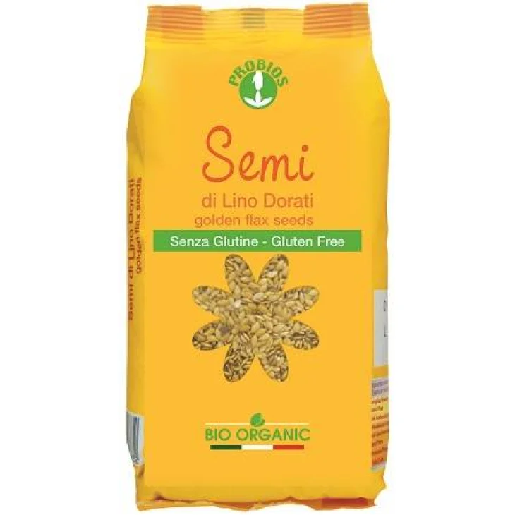 Probios Semi di Lino dorati italiani 500 g