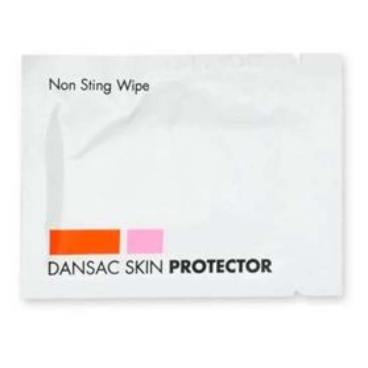 Dansac Skin Protector Salviette con Lozione Igienizzante Area Peristomale 50 pezzi