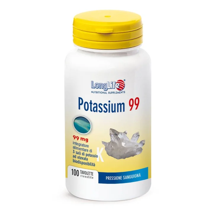 Longlife Potassio 99 Integratore Potassio 100 tavolette