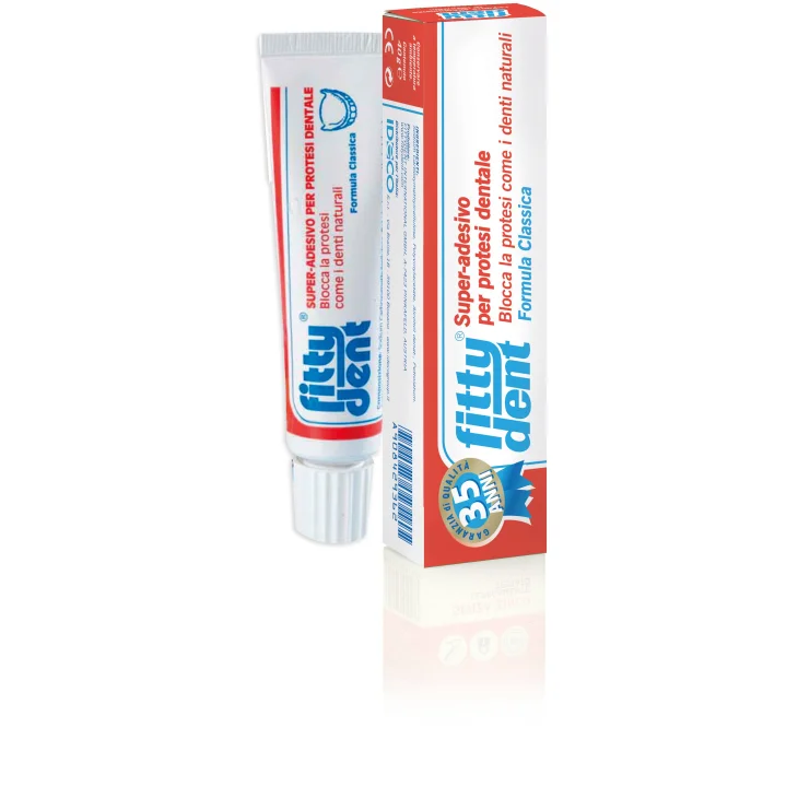 Fittydent Pasta Classica Super Adesivo per Protesi Dentale 40 g