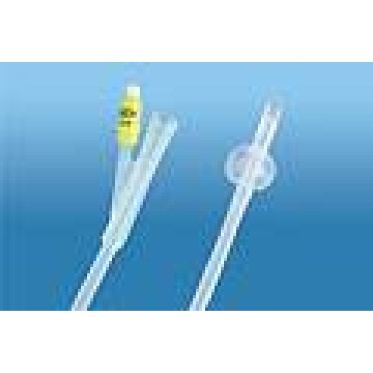 CATETERE FOLEY IN LATTICE SILICONATO PUNTA NELATON A 3 VIE CON PALLONCINO 5-15ML DIAMETRO CH22 7,33MM LUNGHEZZA 40CM