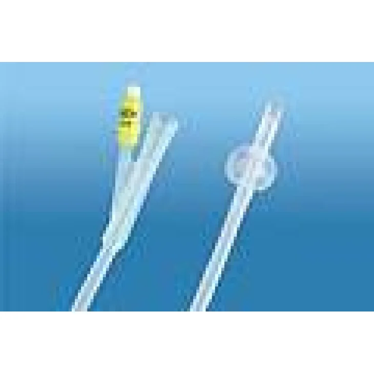 CATETERE FOLEY IN LATTICE SILICONATO PUNTA NELATON A 3 VIE CON PALLONCINO 5-15ML DIAMETRO CH22 7,33MM LUNGHEZZA 40CM