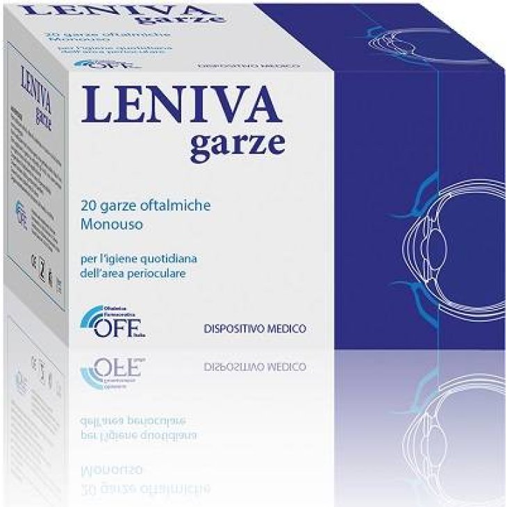 Leniva Garze Monouso Oftalmiche 20 pezzi