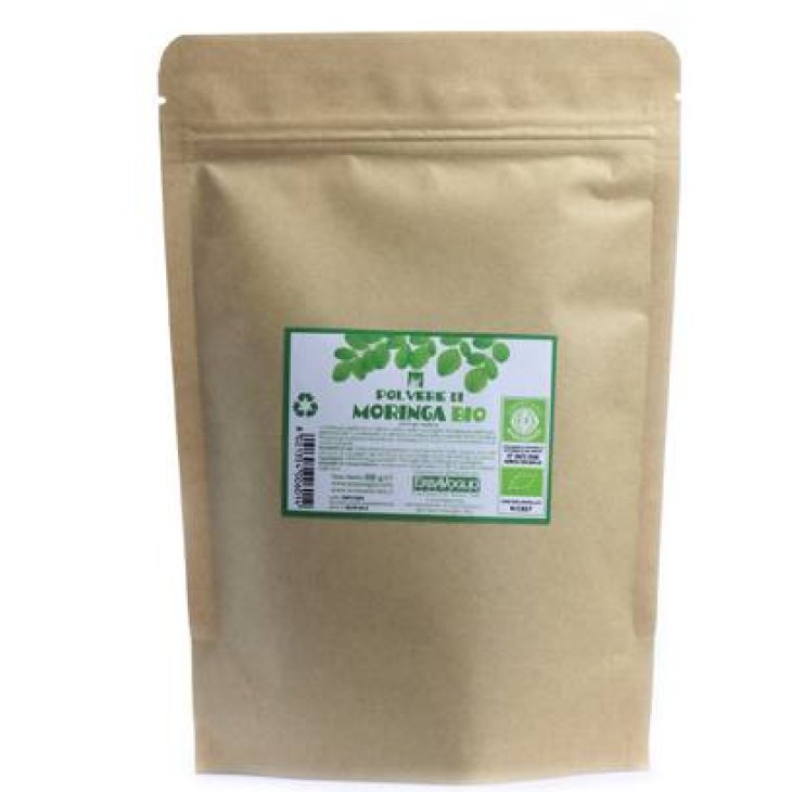 ErbaVoglio Polvere di Moringa BIO Integratore Alimentare 200 g
