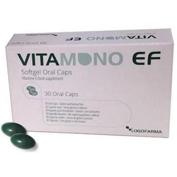 Vitamono EF Integratore per la Pelle 30 Capsule SoftGel