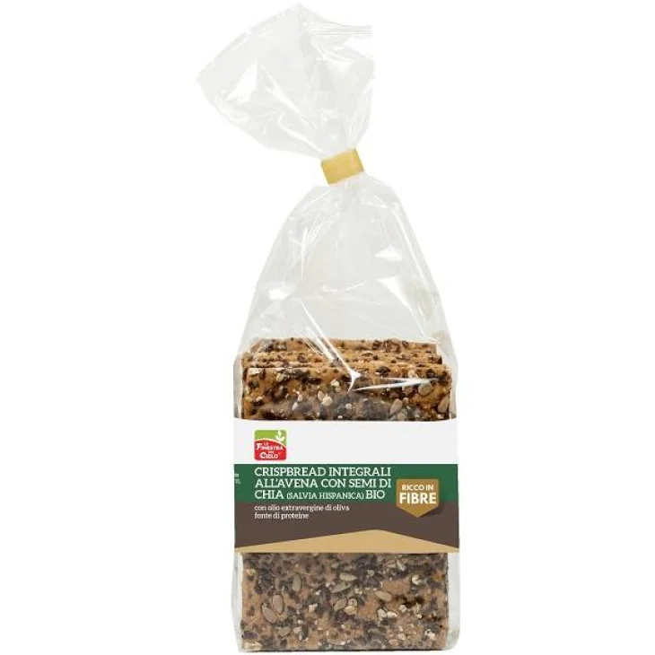 CripiBread Integrali all'avena e semi di Chia Bio 200 g