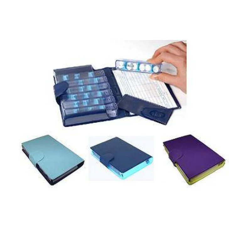 Farmacare medidos Portapillole settimanale in ecopelle 10,5X15,5X2,2 cm