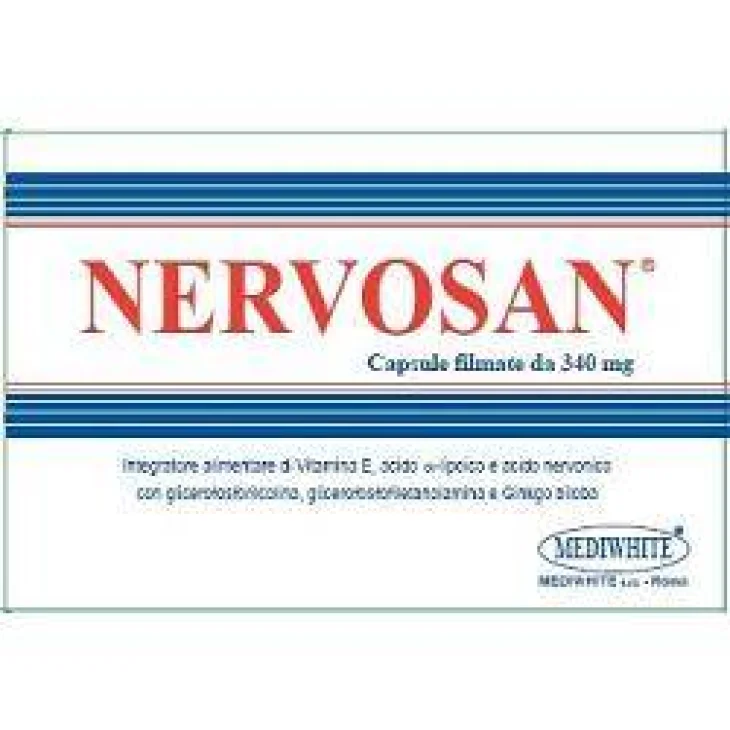 Nervosan Integratore per il sistema nervoso 24 Capsule