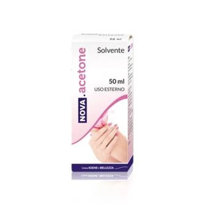 Nova Argentia Acetone Solvente per Unghie 50 ml