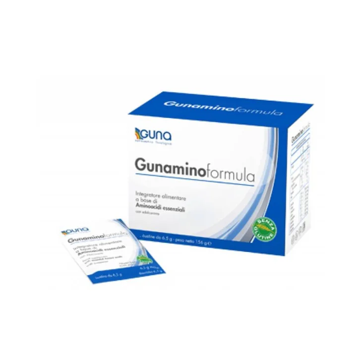 Guna Gunamino Formula Integratore di Aminoacidi 42 Bustine 273 g