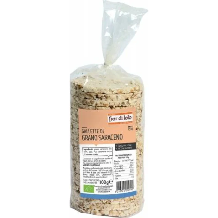 Fior di Loto Gallette Di Grano Saraceno Bio 100 g