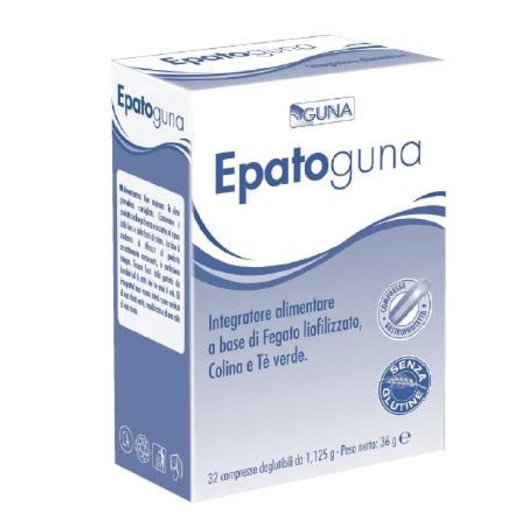 Guna Epatoguna Integratore Benessere Fegato 32 compresse deglutibili