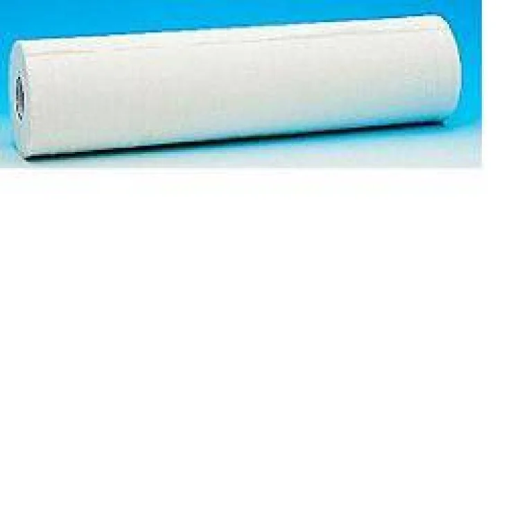Farmacare Lenzuolo di carta per lettino da visita medica Lunghezza 80 m Altezza 60 cm