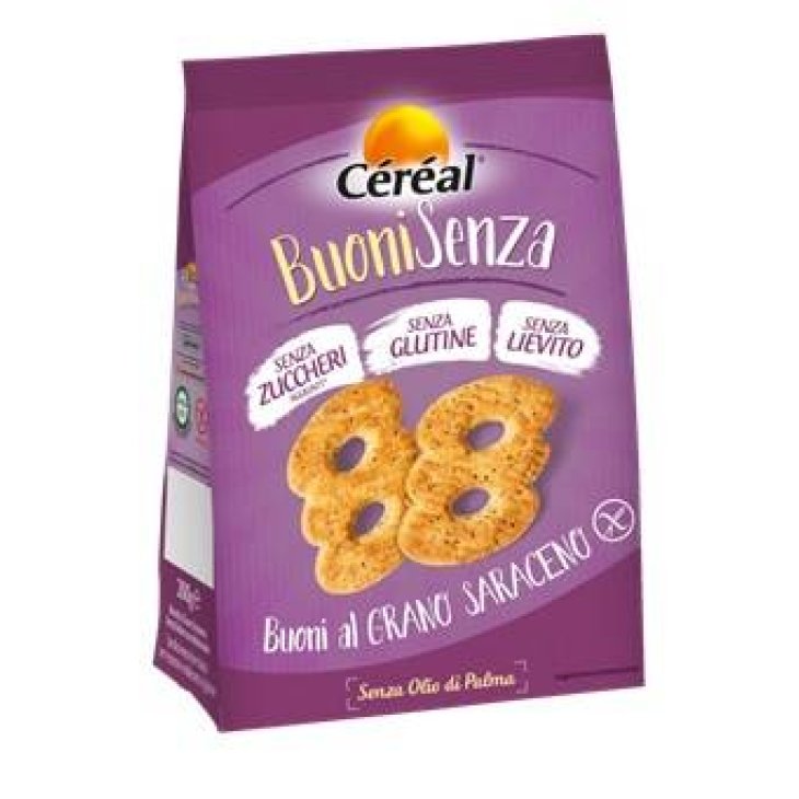 Cereal Buoni Senza Biscotti al Grano Saraceno Senza Glutine 200 g