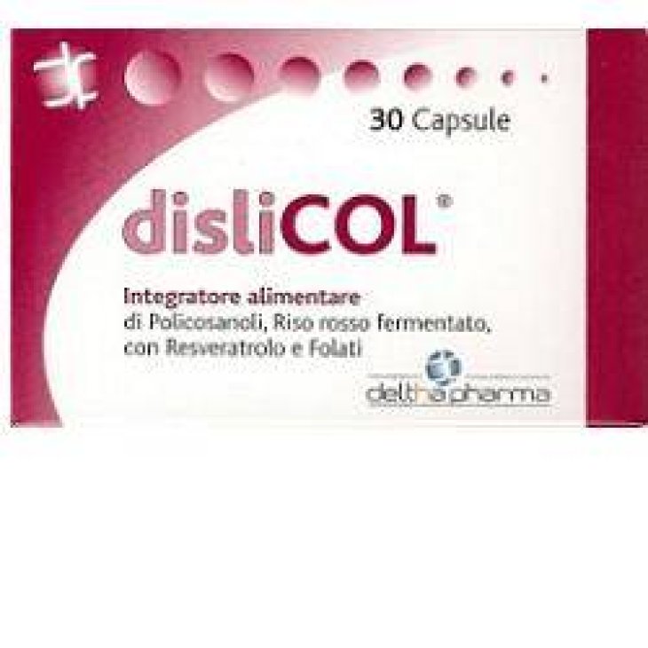 Delta Pharma Dislicol Integratore Controllo Colesterolo 30 capsule