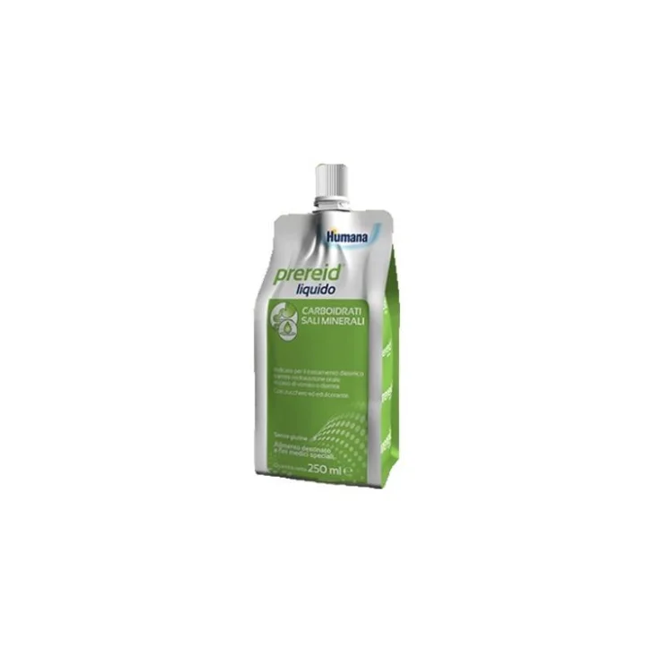 Humana Prereid Liquido Carboidrati e Sali Minerali per Bambini 250 Ml
